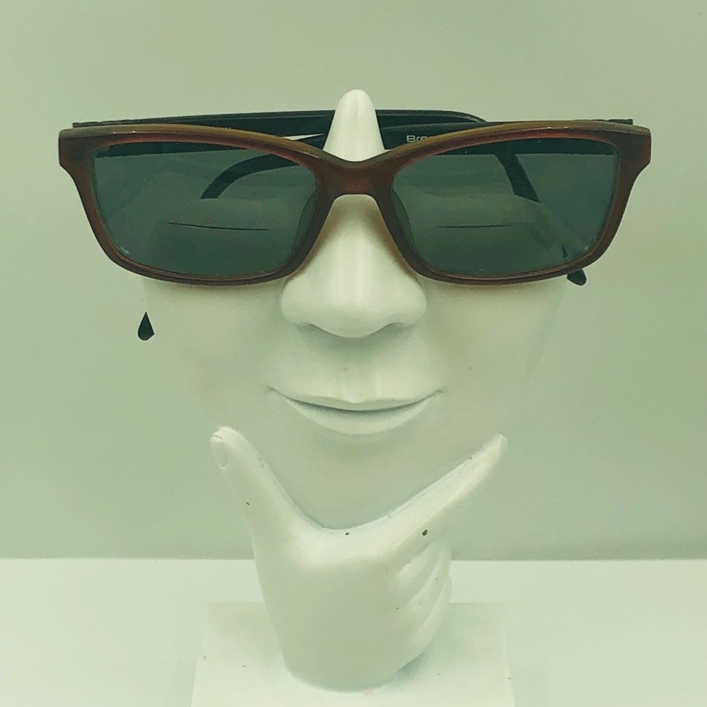 Brendel Brown&Red Oval Sunglasses Frames